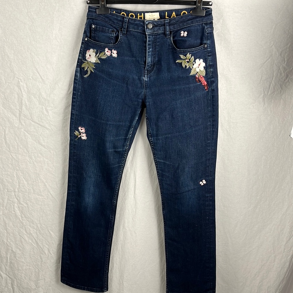 Kate spade 29 embroidered jean